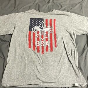 Boy Scout flag shirt